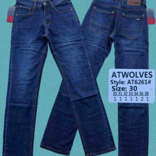 Джинсы God Baron (30-38) AT6261 blue (деми) God Baron AT6261 blue