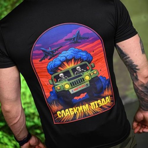 Футболка Madoka (M-3XL) 1013 black (лето) Madoka 1013 black