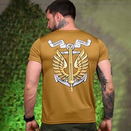 Футболка Madoka (M-3XL) 1027 koyot (лето) Madoka 1027 koyot