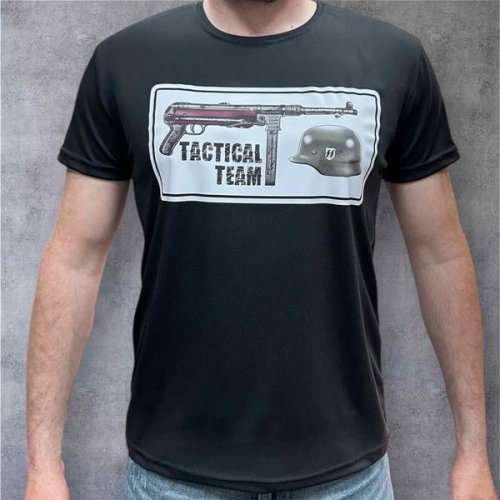 Футболка Madoka (M-3XL) 1047 black (лето) Madoka 1047 black