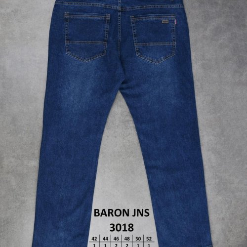 Джинсы God Baron (42-52) 3018 blue (деми) God Baron 3018 blue