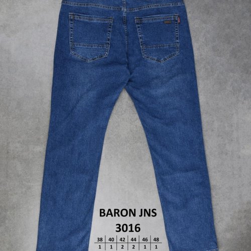 Джинсы God Baron (38-48) 3016 blue (деми) God Baron 3016 blue