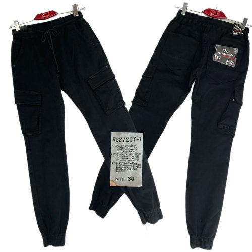 Джинсы God Baron (30-38) RS272DT-1 black (деми) God Baron RS272DT-1 black