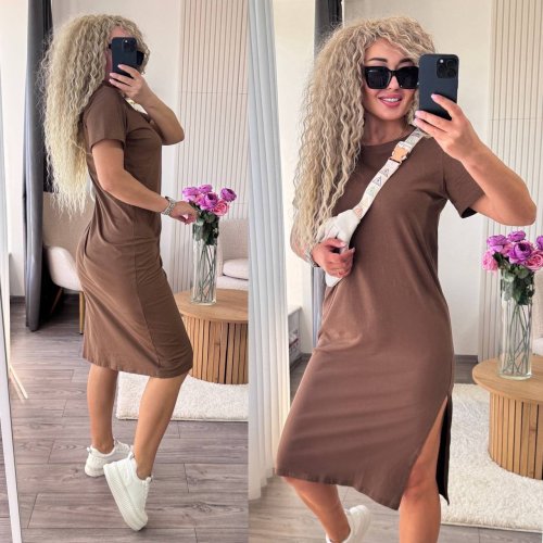 Платье Sofi Cor (42-50) 2065 brown (лето) Sofi Cor 2065 brown