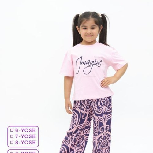 Костюм Imlion (6-8) JK001 pink (лето) Imlion JK001 pink