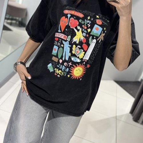 Футболка Comod (one size) 8171 black (лето) Comod 8171 black