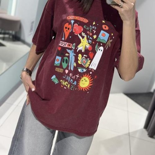 Футболка Comod (one size) 8171 wine (лето) Comod 8171 wine