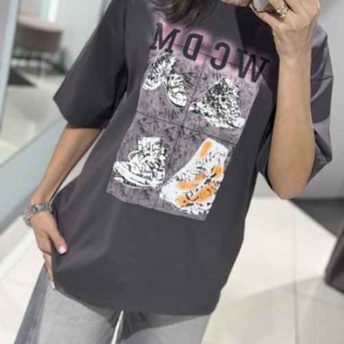 Футболка Comod (one size) 1615 d.grey (лето) Comod 1615 d.grey