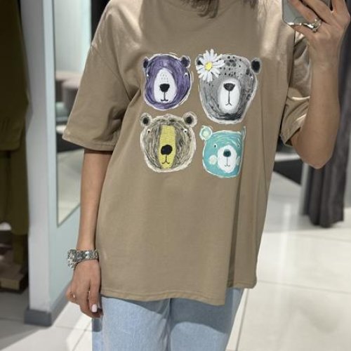 Футболка Comod (one size) 1823 beige (лето) Comod 1823 beige