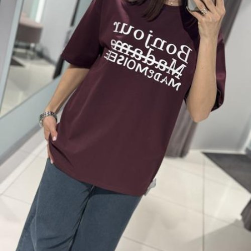 Футболка Comod (one size) 25101 wine (лето) Comod 25101 wine