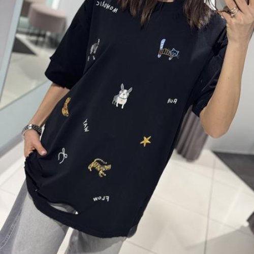 Футболка Comod (one size) 25396-21 black (лето) Comod 25396-21 black