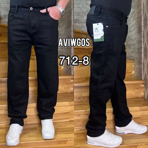 Джинсы God Baron (29-36) 712-8 black (деми) God Baron 712-8 black