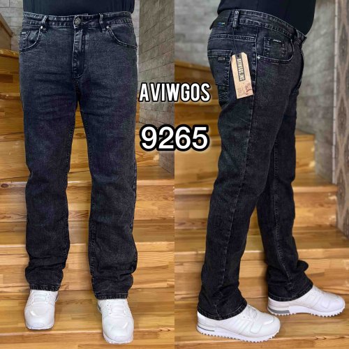 Джинсы God Baron (29-38) 9265 black (деми) God Baron 9265 black