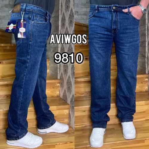 Джинсы God Baron (34-44) 9810 blue (деми) God Baron 9810 blue