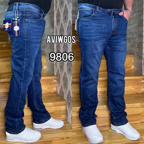 Джинсы God Baron (32-38) 9806 blue (деми) God Baron 9806 blue