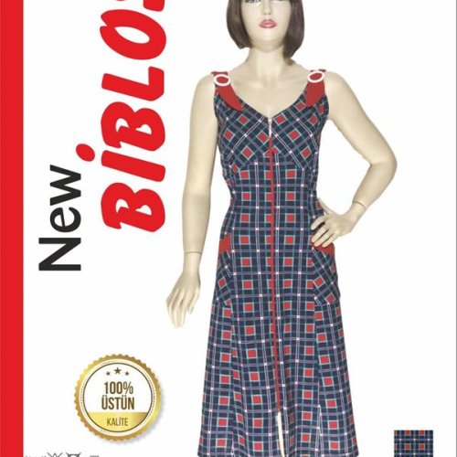 Халат Cotpark (2XL-6XL) 573 blue (лето) Cotpark 573 blue