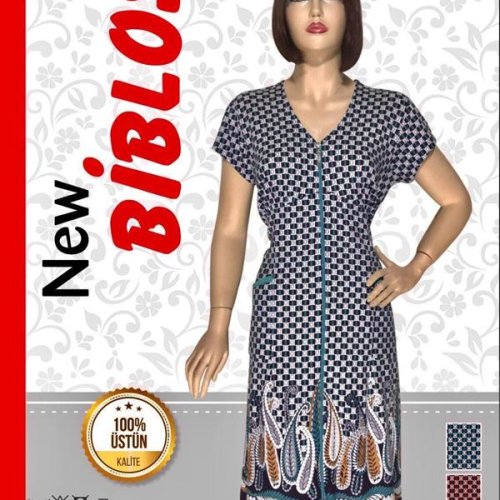 Халат Cotpark (2XL-6XL) 581 white (лето) Cotpark 581 white