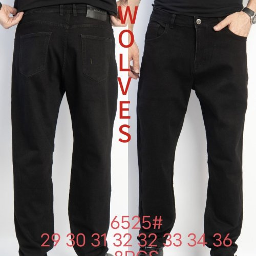 Джинсы God Baron (29-36) 6525 black (деми) God Baron 6525 black