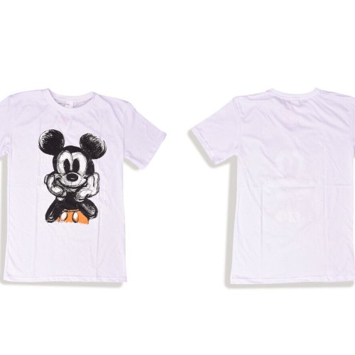 Футболка Textile (M-XL) 831M white (лето) Textile 831M white