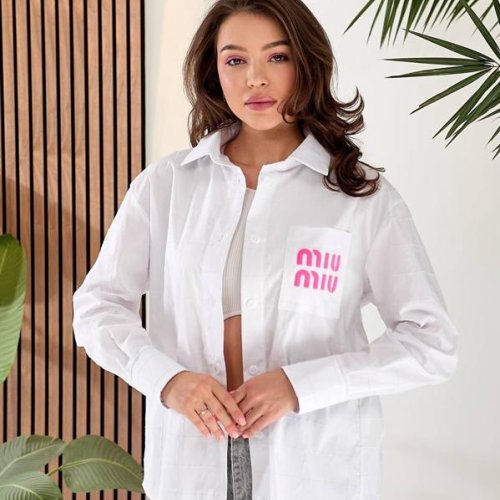 Рубашка Lelis (42-48) 1073 white (деми) Lelis 1073 white