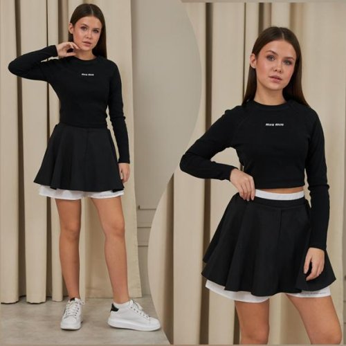 Свитер Moda school (152-164) 0446 black (деми) Moda school 0446 black