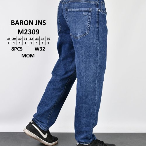 Джинсы God Baron (28-36) M2309 blue (деми) God Baron M2309 blue