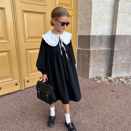 Платье Seven Zikina (122-152) 1329 black (деми) Seven Zikina 1329 black