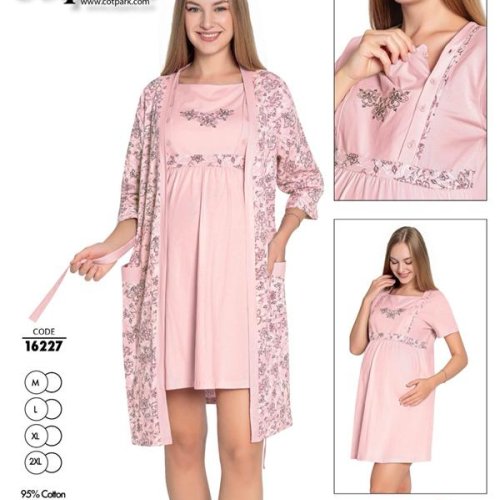 Комплект Cotpark (M-2XL) 16227 pink (лето) Cotpark 16227 pink