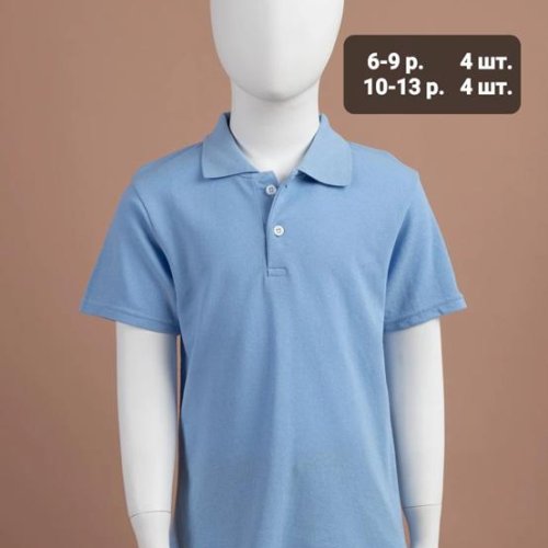 Футболка MMZ (6-9) M422 l.blue (лето) MMZ M422 l.blue