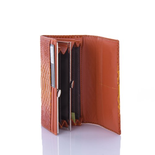 Кошелек Trendshop (20*10*5) C6222A orange (деми) Trendshop C6222A orange