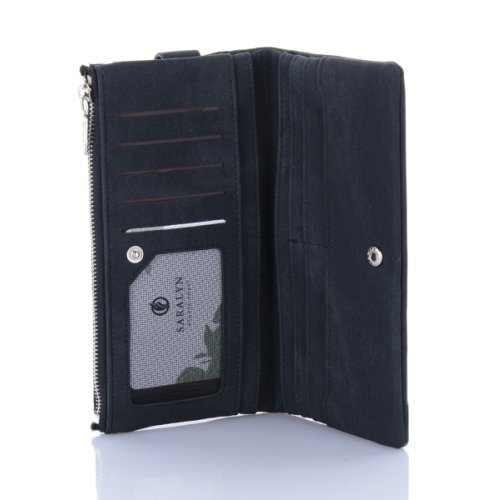 Кошелек Trendshop (20*10*5) Y7771A black (деми) Trendshop Y7771A black