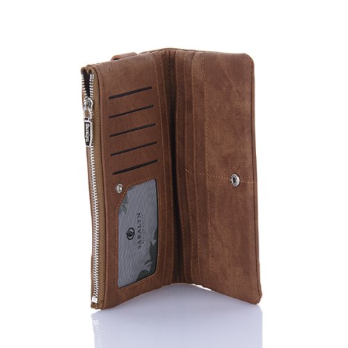 Кошелек Trendshop (20*10*5) Y7771A brown (деми) Trendshop Y7771A brown