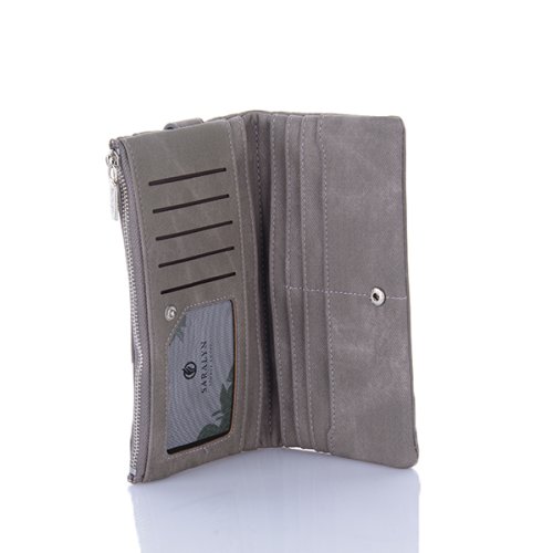 Кошелек Trendshop (20*10*5) Y7771A grey (деми) Trendshop Y7771A grey