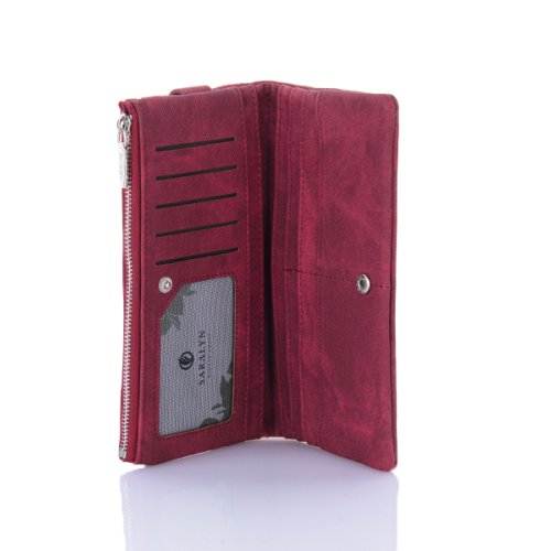 Кошелек Trendshop (20*10*5) Y7771A red (деми) Trendshop Y7771A red