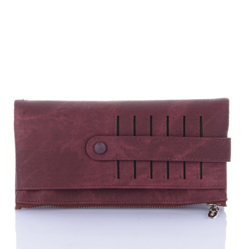 Кошелек Trendshop (20*10*5) Y7771A wine-red (деми) Trendshop Y7771A wine-red