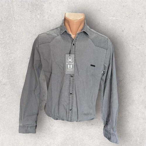 Рубашка Mary Poppins (S-2XL) 5252 grey (деми) Mary Poppins 5252 grey