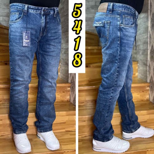 Джинсы God Baron (31-38) 5418 blue (деми) God Baron 5418 blue