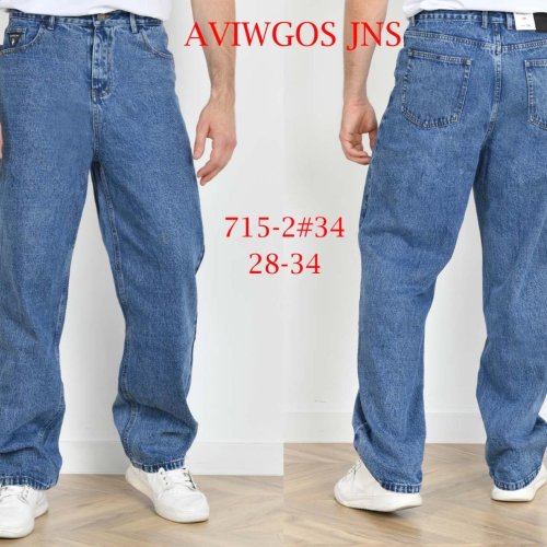 Джинсы God Baron (28-34) 715-2 blue (деми) God Baron 715-2 blue