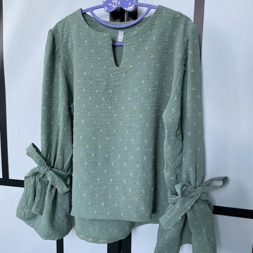 Блузка Kosmy (128-152) K100 green (деми) Kosmy K100 green