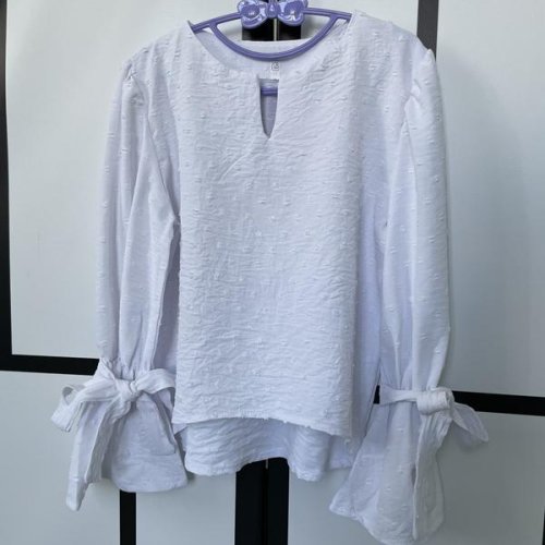 Блузка Kosmy (128-152) K101 white (деми) Kosmy K101 white