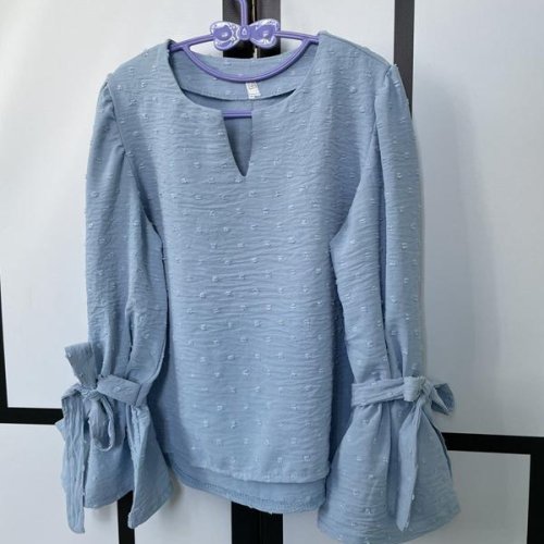 Блузка Kosmy (128-152) K99 l.blue (деми) Kosmy K99 l.blue