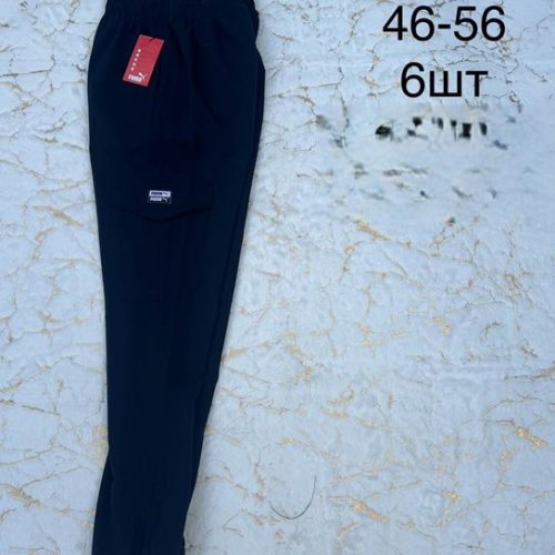 Штаны спорт Lina (46-56) L106 black (деми) Lina L106 black