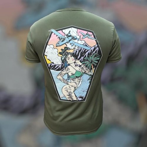 Футболка Madoka (M-3XL) 1147 khaki (деми) Madoka 1147 khaki