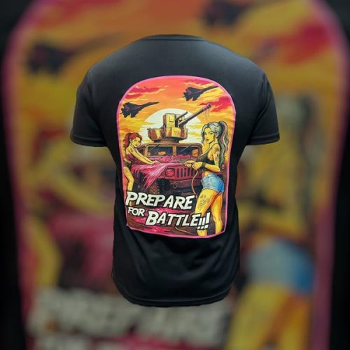 Футболка Madoka (M-3XL) 1150 black (деми) Madoka 1150 black