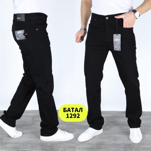 Джинсы God Baron (32-40) 1292 black (деми) God Baron 1292 black