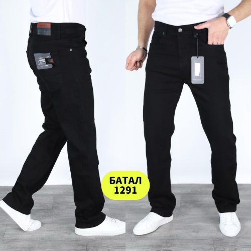 Джинсы God Baron (32-40) 1291 black (деми) God Baron 1291 black