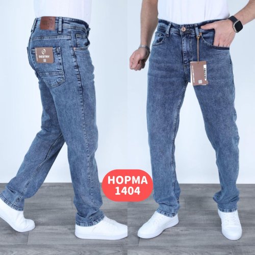 Джинсы God Baron (29-36) 1404 blue (деми) God Baron 1404 blue