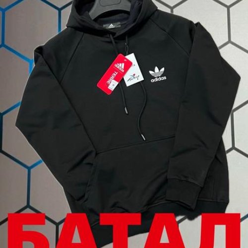 Худи Alex Clothes (2XL-6XL) 4686 black (деми) Alex Clothes 4686 black