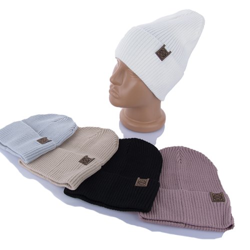 Шапка КОРОЛЕВА (one size) 9-01 одинар.mix (деми) КОРОЛЕВА 9-01 одинар.mix