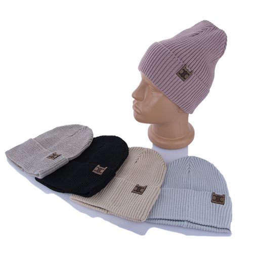 Шапка КОРОЛЕВА (one size) 9-02 одинар.mix (деми) КОРОЛЕВА 9-02 одинар.mix